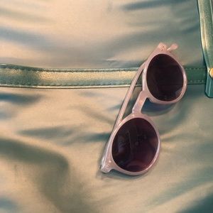 Grey Silver Sunglasses